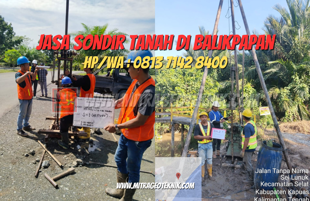 Jasa Sondir Tanah di Balikpapan