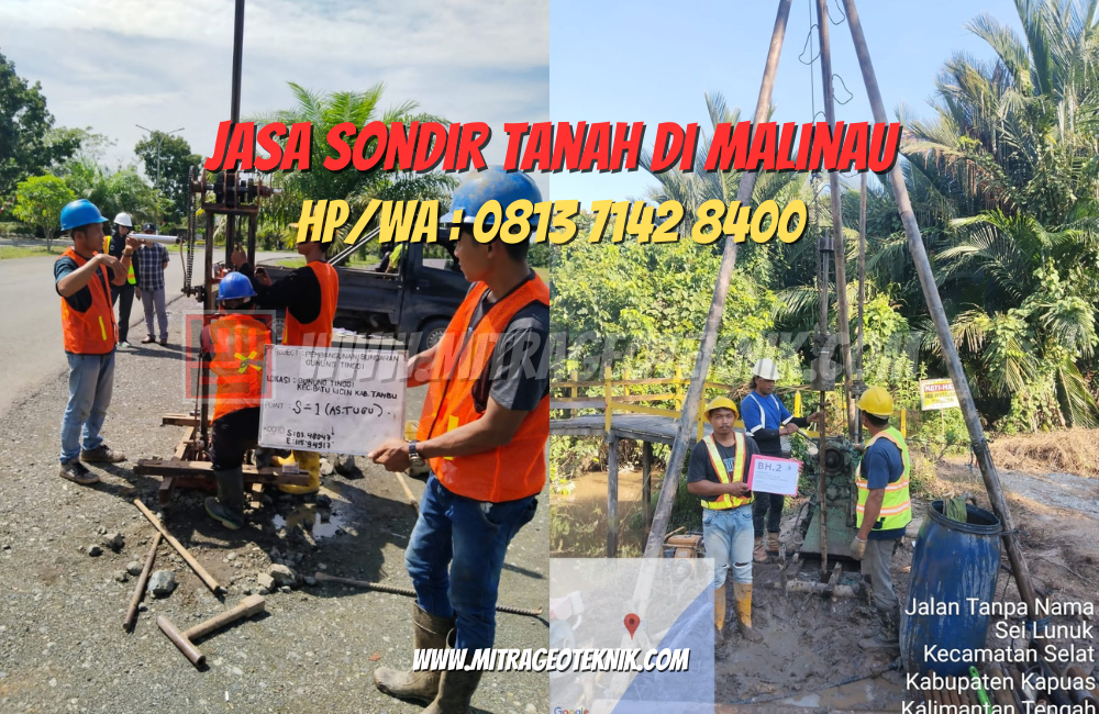 Jasa Sondir Tanah di Malinau