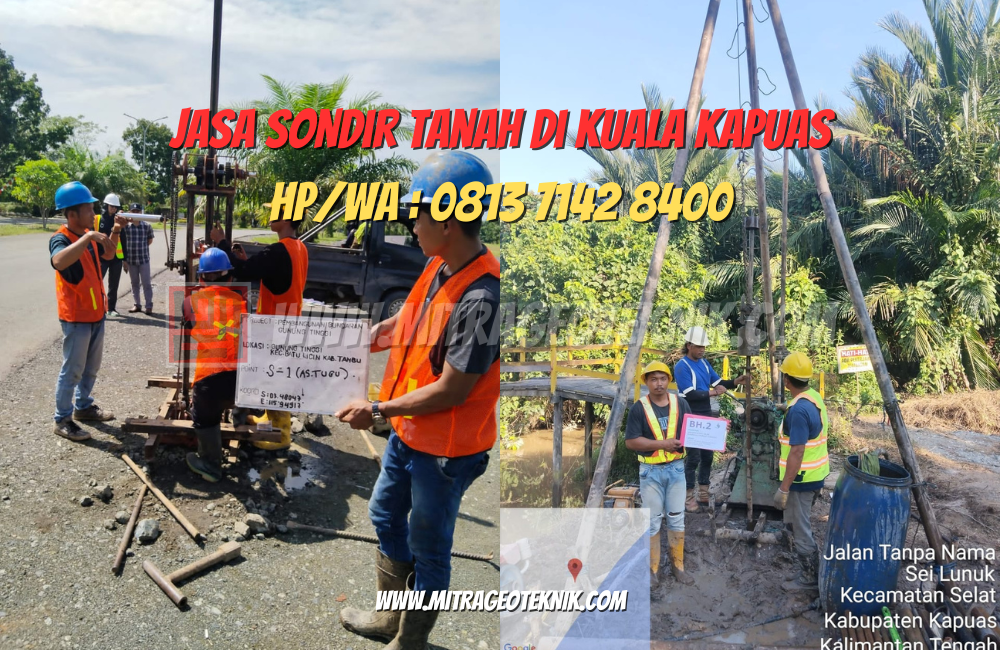 Jasa Sondir Tanah di Kuala Kapuas