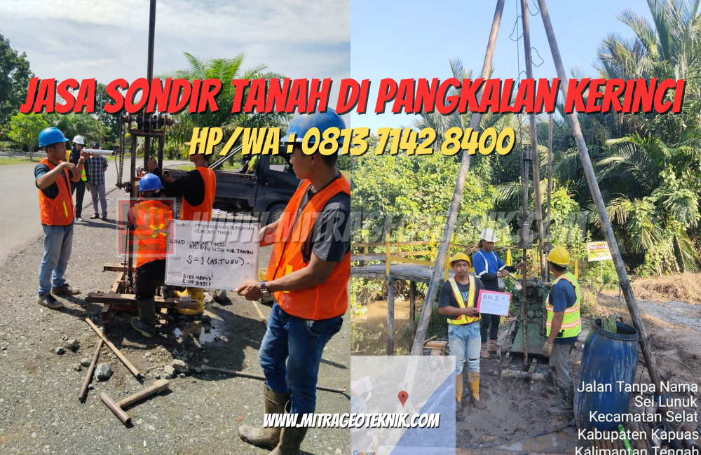 Jasa Sondir Tanah di Pangkalan Kerinci