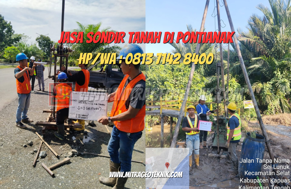 Jasa Sondir Tanah di Pontianak