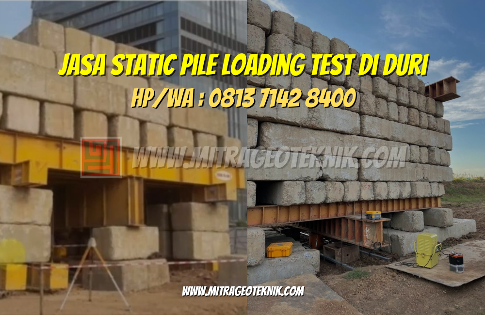 Jasa Static Pile Loading Test di Duri