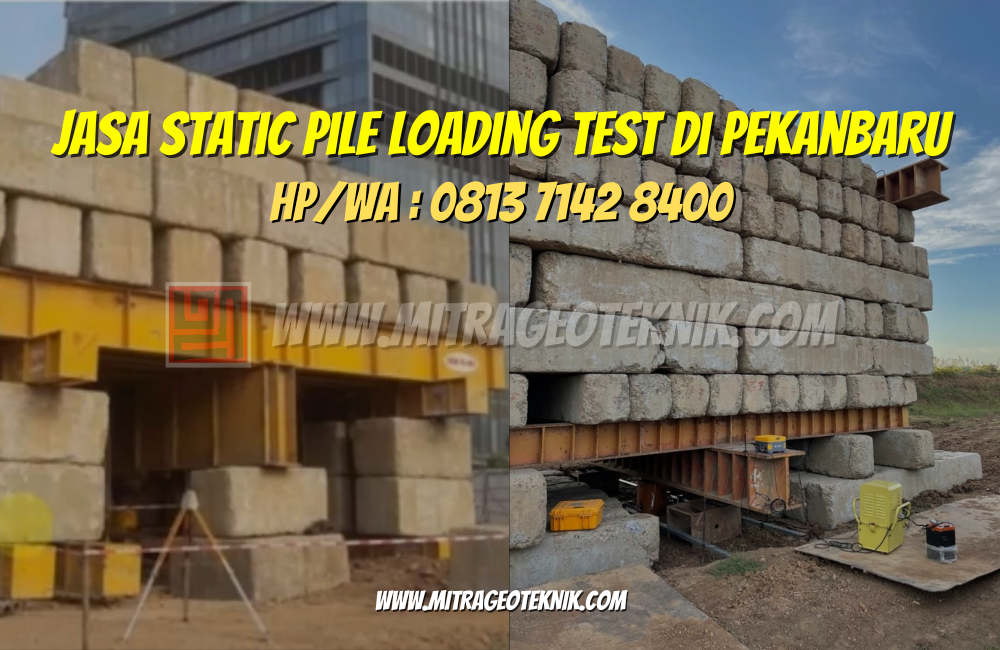 Jasa Static Pile Loading Test di Pekanbaru