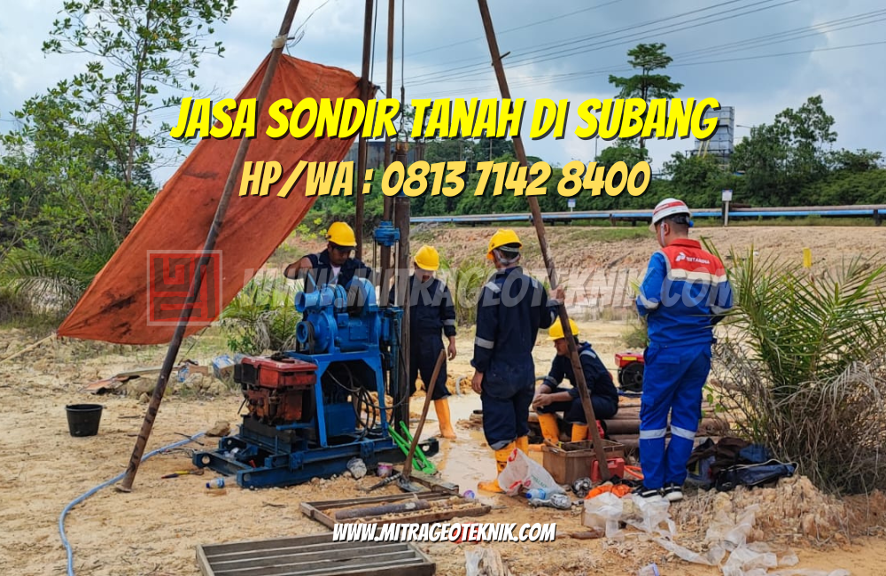 Jasa Sondir Tanah di Subang