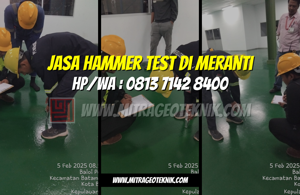 Jasa Hammer Test di Meranti