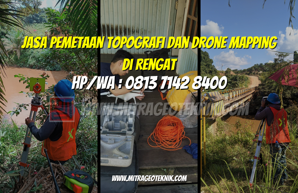 Jasa Pemetaan Topografi dan Drone Mapping di Rengat